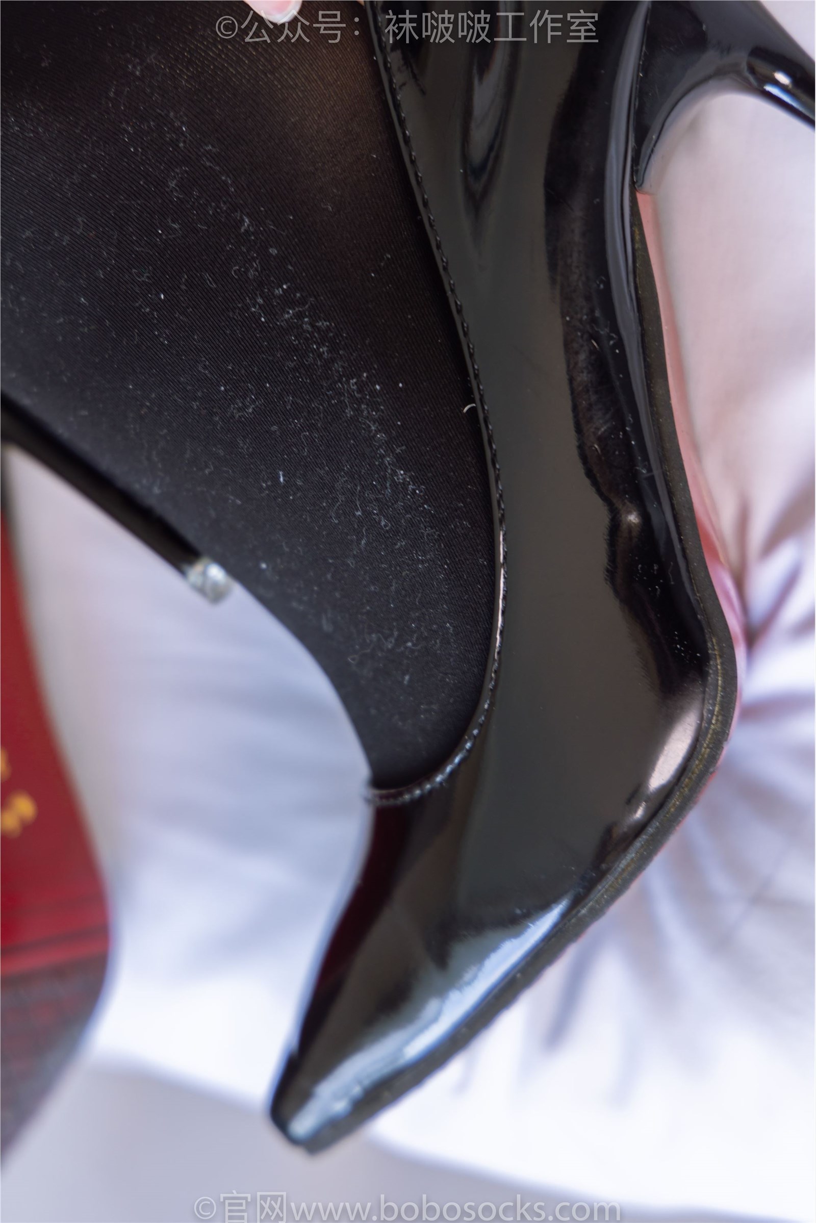 NO.090 Sweet Pea - high heels, thick black silk(53)